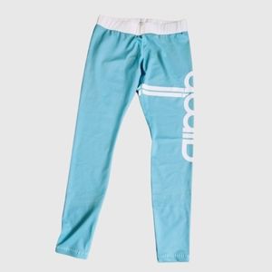 NWOT - Aim'n - Blue Stripe Tights in XS